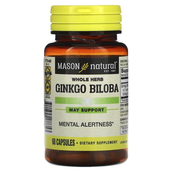 Mason Ginkgo Biloba x 60 capsules