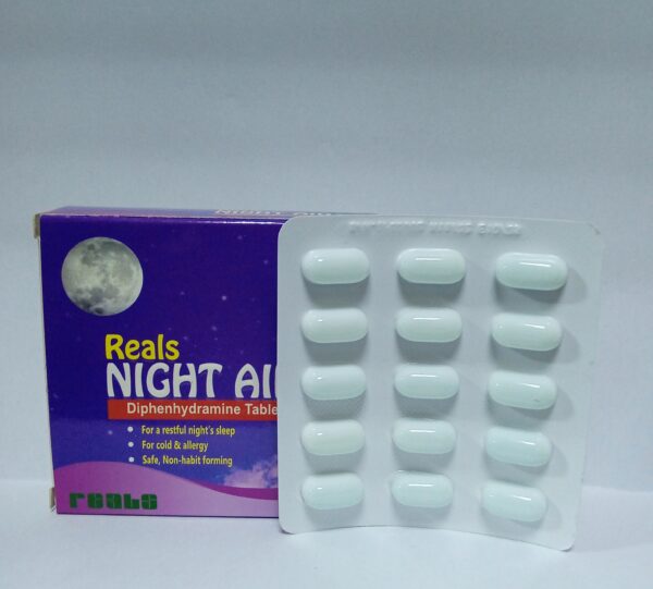 Reals Night Aid x28 Tablets