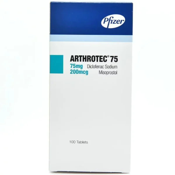 Arthrotec 75 Per Card of 10 Tablets