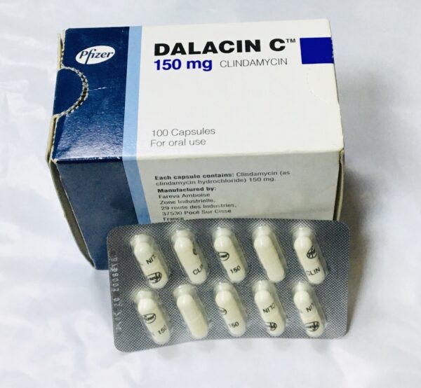 Dalacin-C (Clindamycin) Per Card of 10 Tablets