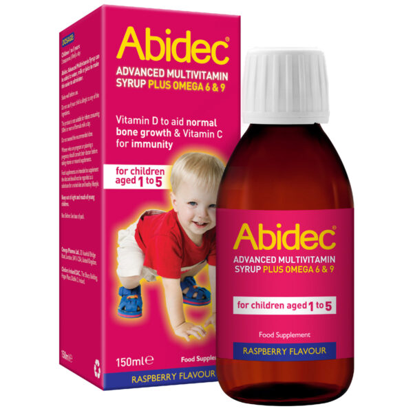 Abidec Multivitamin Syrup plus Omega 6 & 9 - 150ml