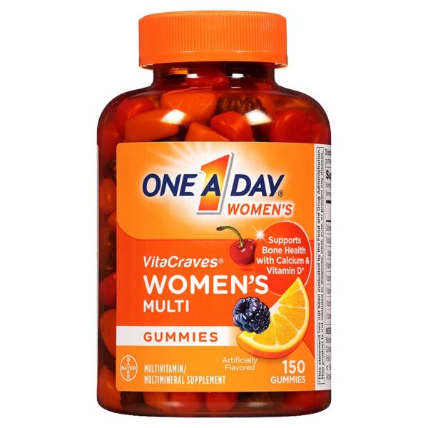 One A Day Women's Multivitamin Supplement Gummies x 150