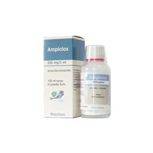 Ampiclox Ampicillin and Cloxacillin