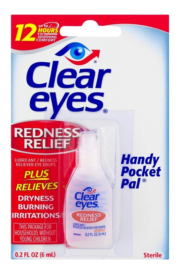 Clear Eyes Drops Redness Relief