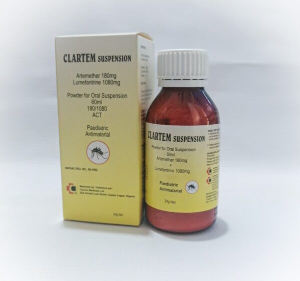 Clartem Antimalarial Suspension 60ml