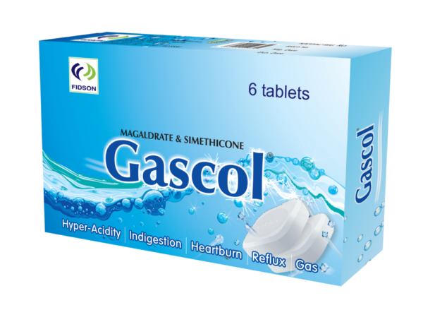 Gascol Antacid Tablets