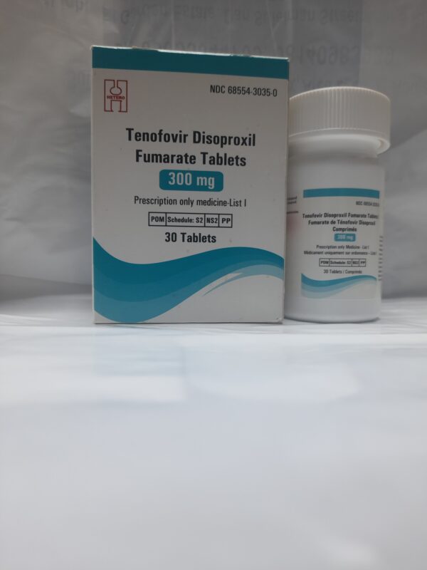 Tenofovir Disoproxil Fumarate 300mg x30 tablets