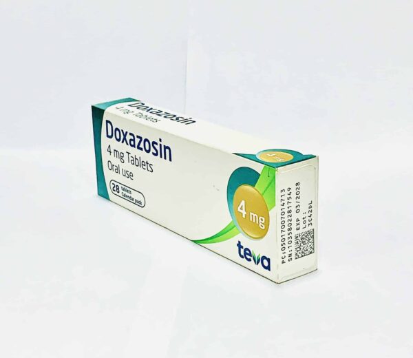 Doxazosin  (1mg, 2mg & 4mg) per card