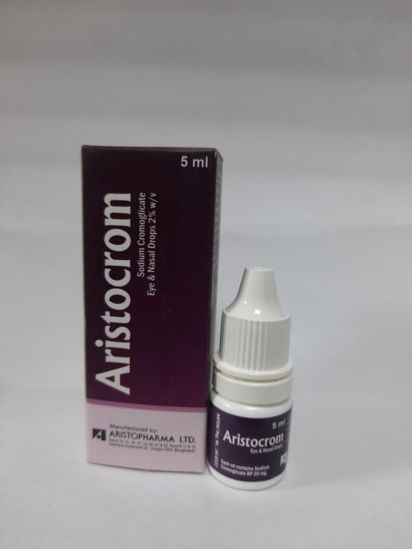 Aristocrom 2% Sodium Cromoglicate Eye/Ear/Nasal Drops