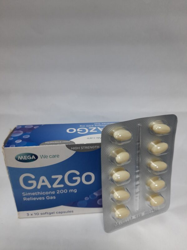 GazGo (Simethicone 200 mg) per card