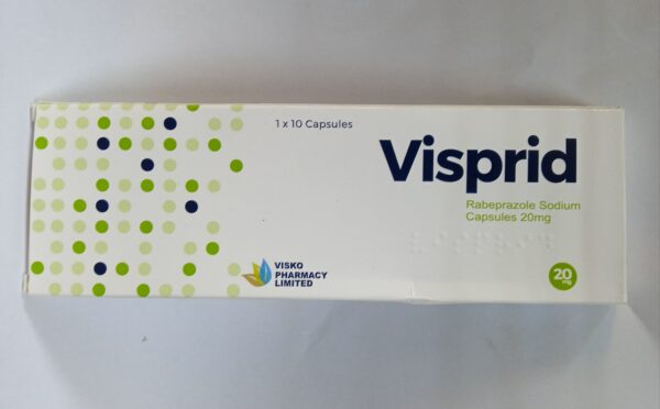 Visprid (Rabeprazole 20mg) X10 Capsules