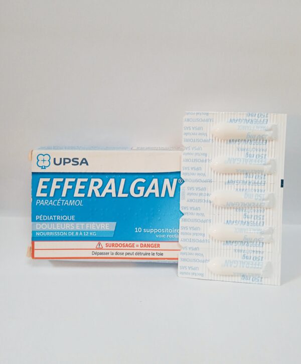 Efferalgan Paracetamol 150 mg Suppositories per roll