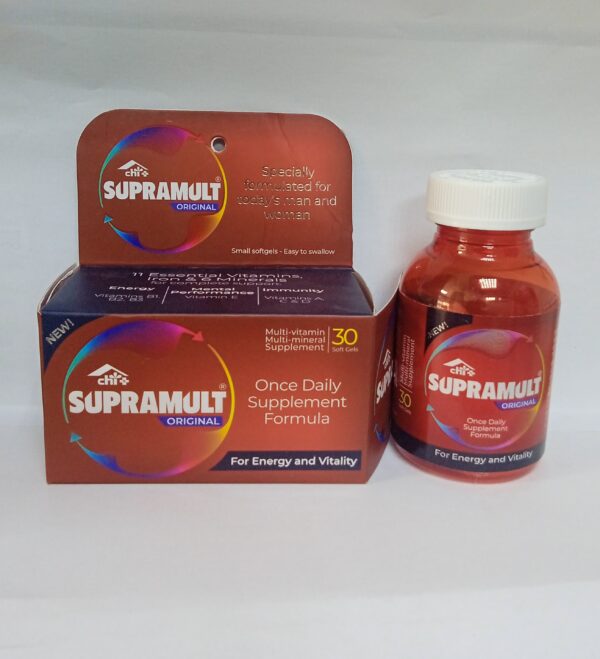 Chi supramalt® (Multivitamin & Multimineral Dietary Supplement) x30 Soft Capsules