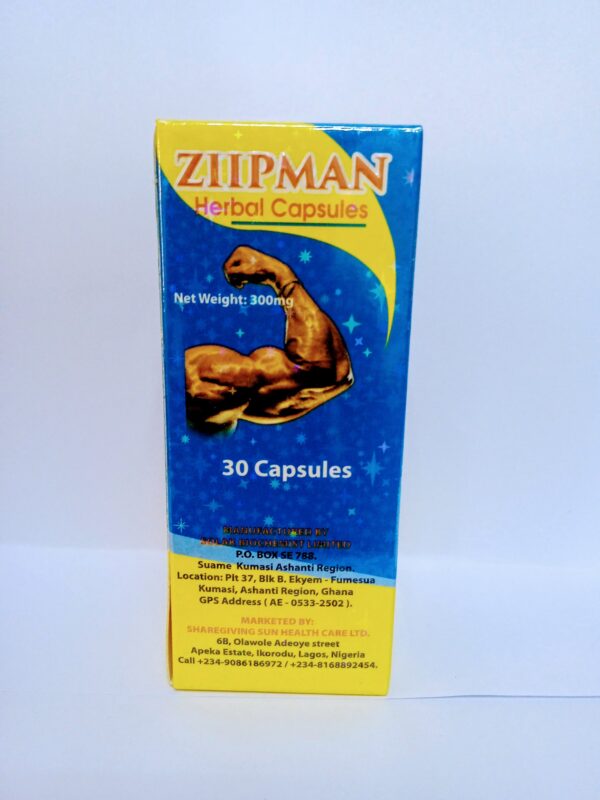 Ziipman Herbal Capsule 300mg x30 Capsules