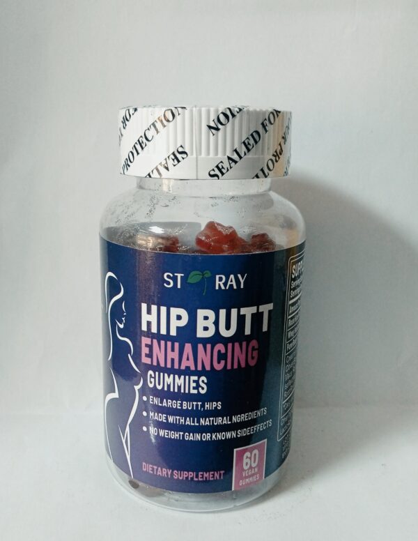 Hip Butt Enhancement x60 Vegan Gummies