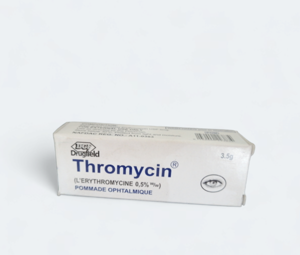 Thromycin (Erythromycin 0.5% w/w Ophthalmic Ointment) 3.5g