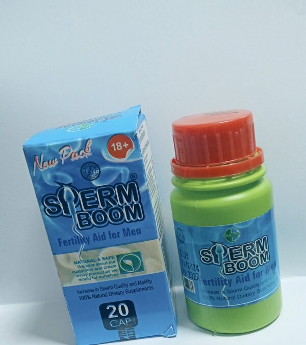 SpermBoom  (Fertility Aid for Men) x20 Cap