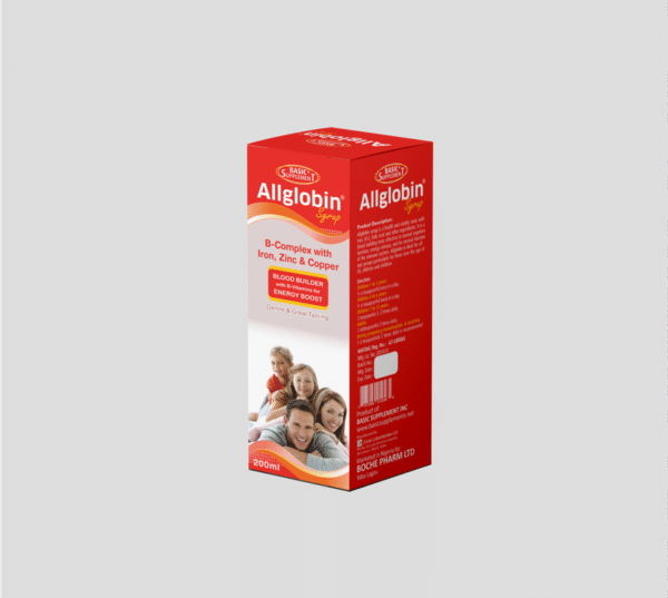 Allglobin Syrup Blood-building Supplement 200ml
