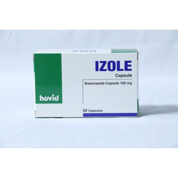Izole (Itratconazole 100mg) Per Card of 4 Tablets